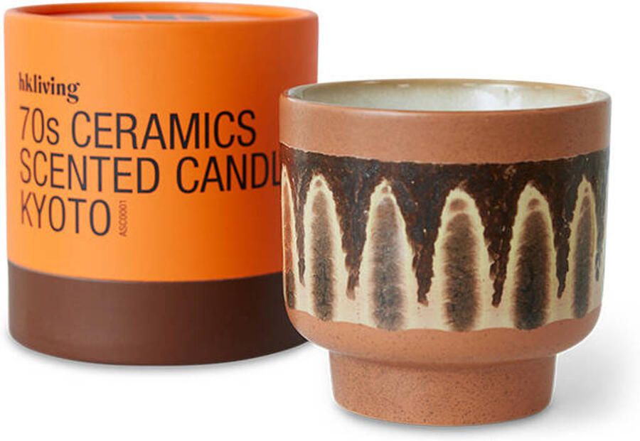 HKLIVING 70&apos;s Ceramics Geurkaars Kyoto - Foto 2