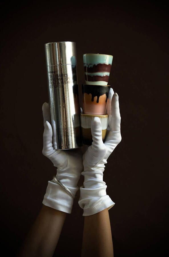 HKLIVING geurkaars 70's Christmas special Frost & Firewood (set van 3) - Foto 2