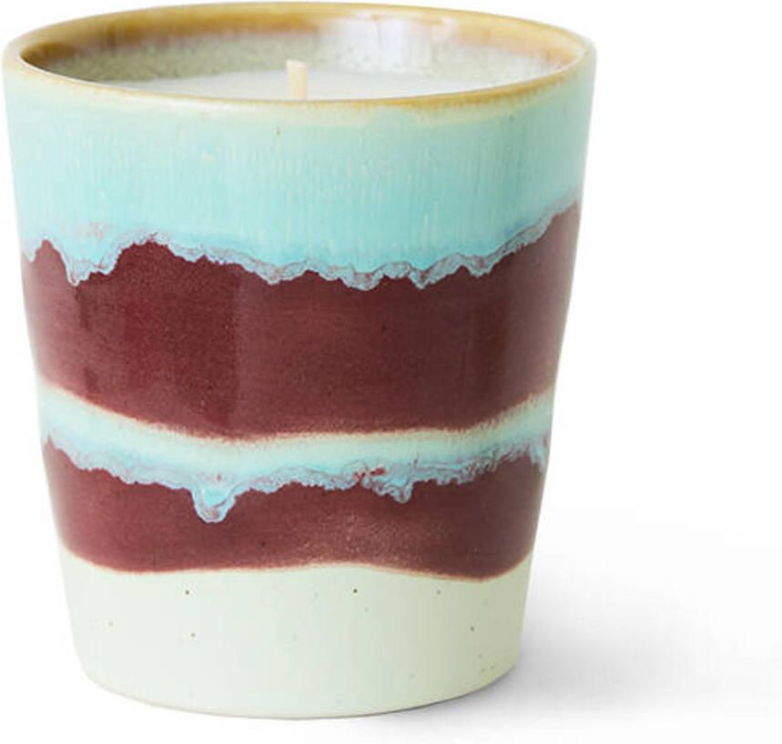 HKLIVING geurkaars 70's Christmas special Frosted leaves