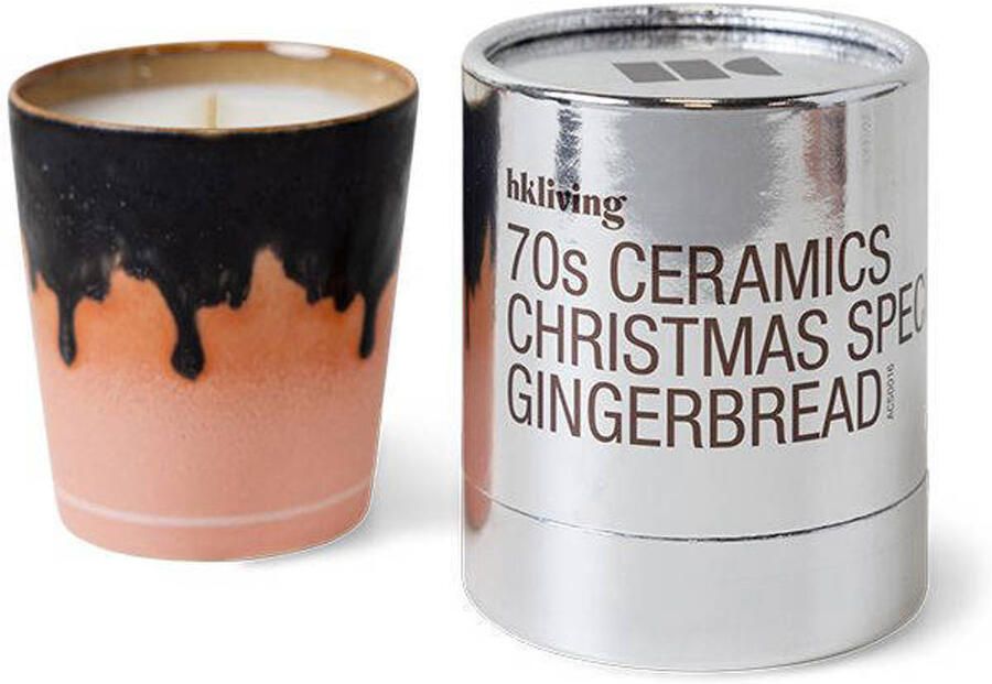 HKLIVING geurkaars 70's Christmas special Gingerbread - Foto 3