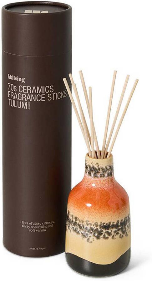 HKLIVING geurstokjes 70's ceramics Tulum 200 ml - Foto 3