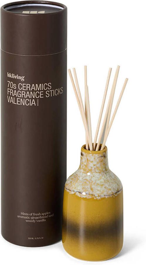 HKLIVING geurstokjes 70's ceramics Valencia 200 ml - Foto 3