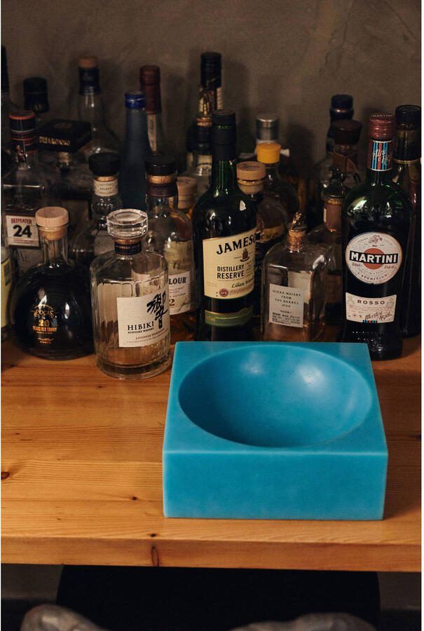 HKLIVING schaal decoratie blauw - Foto 3