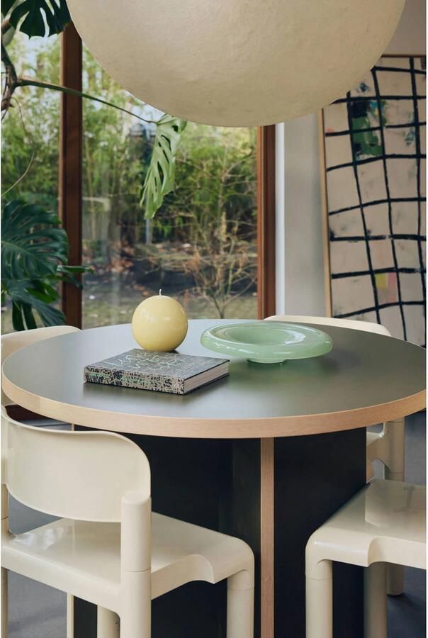 HKLIVING schaal (decoratie) mintgroen (Ø34 cm) - Foto 2