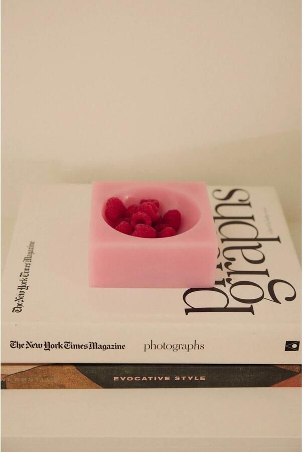 HKLIVING schaal decoratie roze - Foto 2