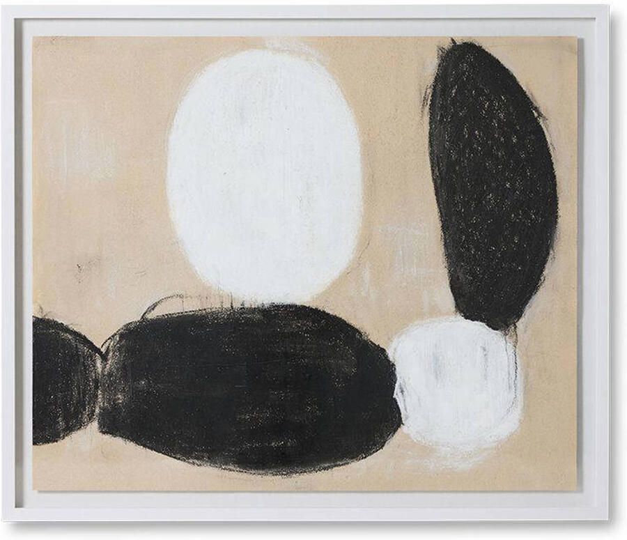 HKLIVING schilderij Parallel (120x102 cm) - Foto 3