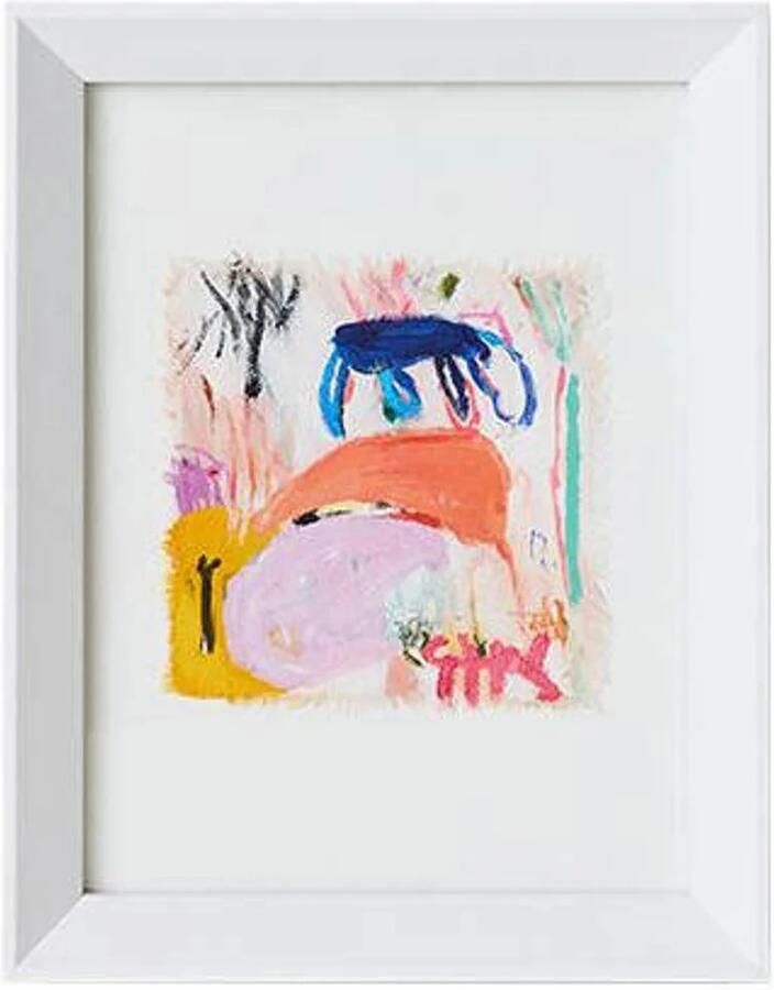 HKLIVING schilderij Scrawls (29x37 cm)