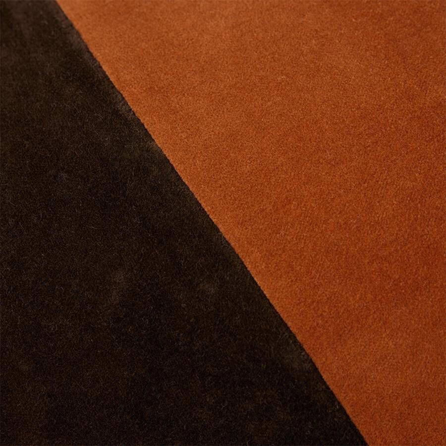 HKliving Striped Velvet Sierkussen 40 x 60 cm September