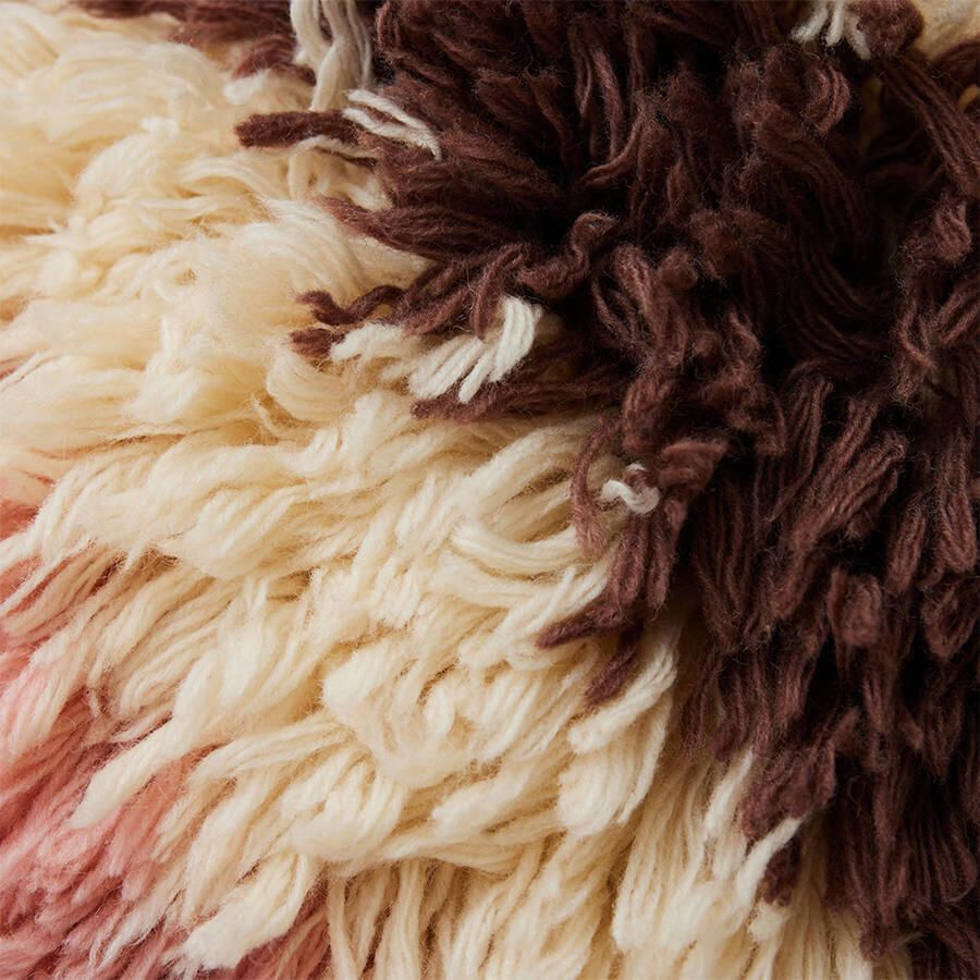 HKLIVING Fluffy Sierkussen 55 x 55 cm Striped