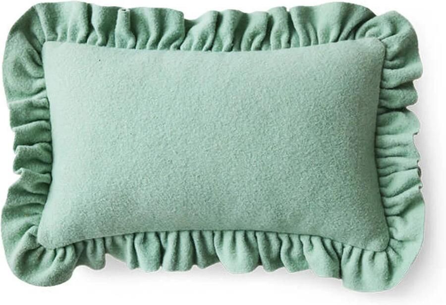 HKLIVING sierkussen groen (60x40x5 cm)