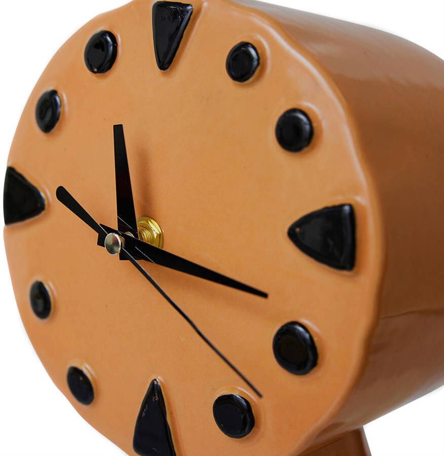 HKLIVING Retro Ceramics Tafelklok Peach