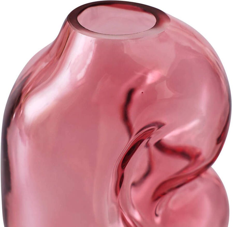 HKLIVING Gleam Glass Vaas Small Rose