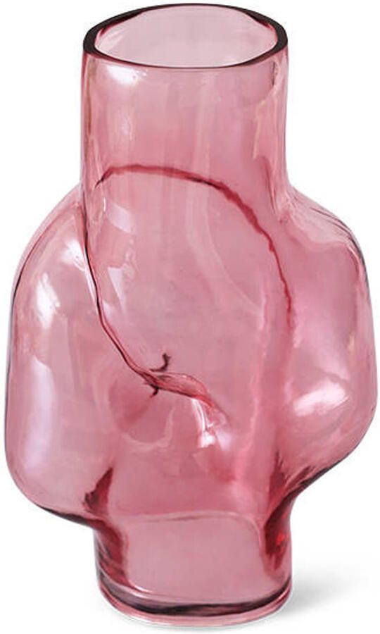 HKLIVING Gleam Glass Vaas High Rose