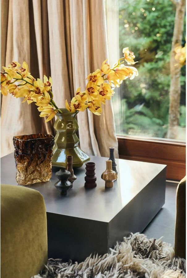 HKLIVING vaas multi aardewerk (set van 5) - Foto 3
