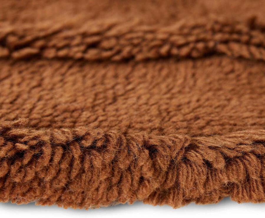 HKliving Round Woolen Vloerkleed Ø 150 cm Mahogany - Foto 3