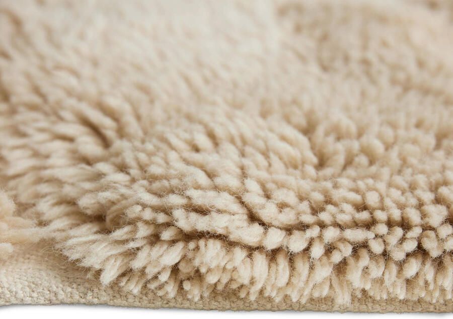 HKliving Wool Limitless Vloerkleed 140 x 200 cm Cream - Foto 2