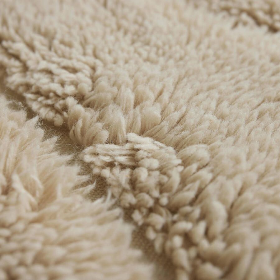 HKliving Wool Limitless Vloerkleed 140 x 200 cm Cream