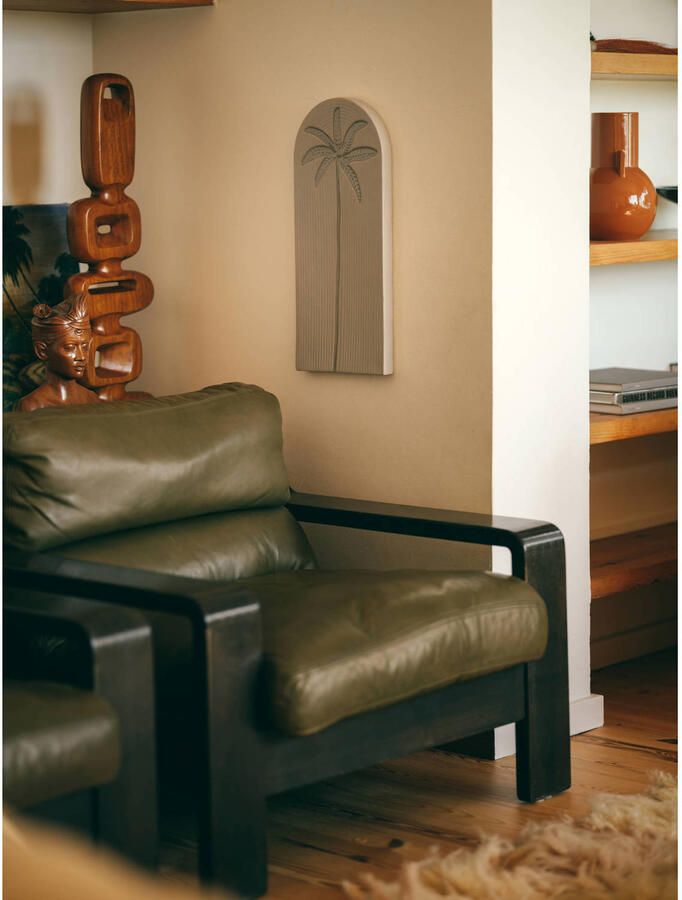 HKLIVING wanddecoratie Palm (53x23 cm) - Foto 2