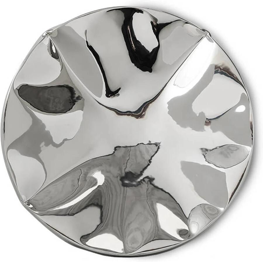 HKLIVING wandhanger zilver (68x5x68 cm)