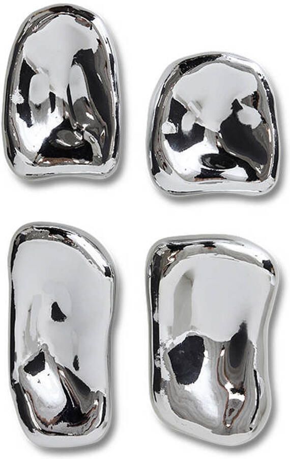 HKLIVING wandornament (set van 4) (41 5x26 5 cm)