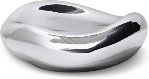 HKLIVING Gleam Glass Schaaltje Chrome