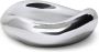 HKLIVING Gleam Glass Schaaltje Chrome - Thumbnail 1