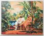 HKLIVING schilderij Conversation (152x127 cm) - Thumbnail 1