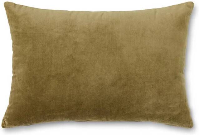 HKLIVING Velvet Sierkussen 40 x 60 cm Army Green