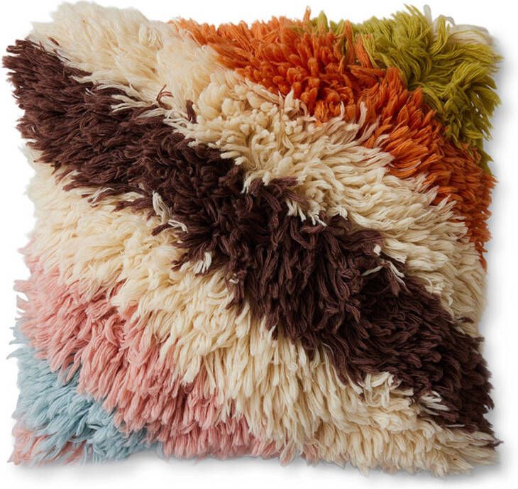 HKLIVING sierkussen Fluffy (55x55 cm)