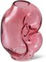 HKLIVING Gleam Glass Vaas Small Rose - Thumbnail 2