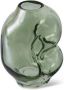 HKLIVING Gleam Glass Vaas Small Olive - Thumbnail 1
