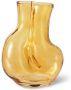 HKLIVING Gleam Glass Vaas Medium Amber - Thumbnail 2
