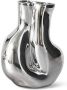 HKLIVING Gleam Glass Vaas Medium Chrome - Thumbnail 1