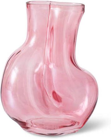 HKLIVING Gleam Glass Vaas Medium Rose