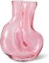 HKLIVING Gleam Glass Vaas Medium Rose - Thumbnail 1
