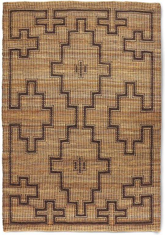 HKLIVING Tuareg Jute Vloerkleed 200 x 300 cm Bruin