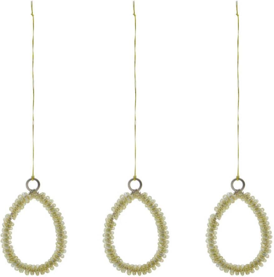 House Doctor paashanger Beads (set van 3)