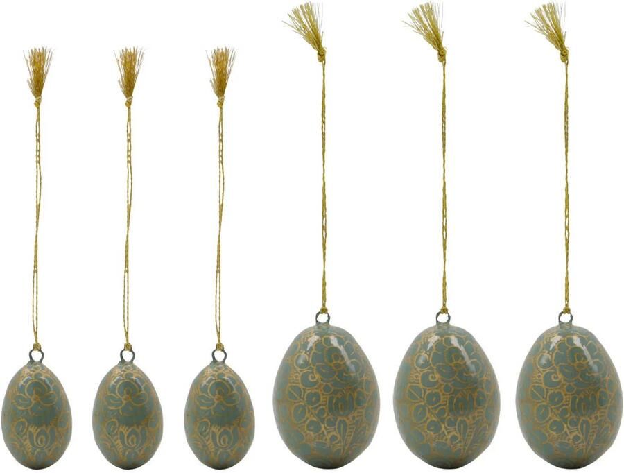 House Doctor paashanger bloom (set van 6)