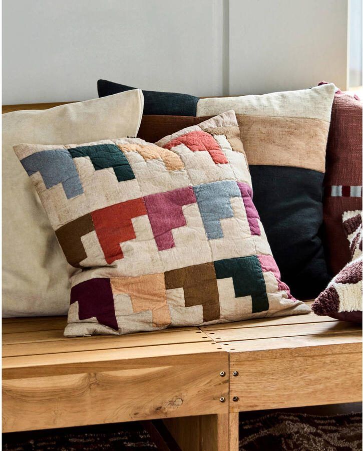 House Doctor sierkussenhoes Block (50x50 cm) - Foto 3