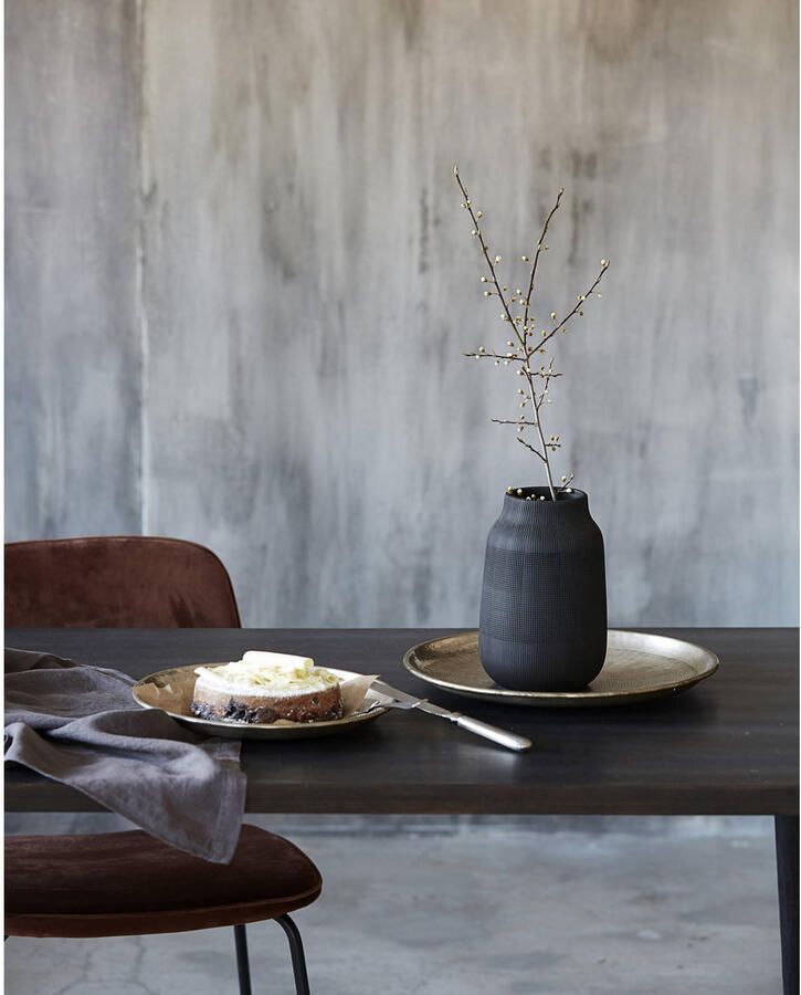 House Doctor Groove Vaas 22 cm Zwart - Foto 2