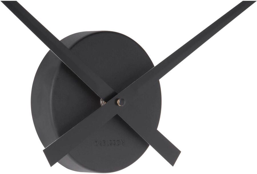 Karlsson Wandklok Little Big Time Mini alu Zwart Ø44cm