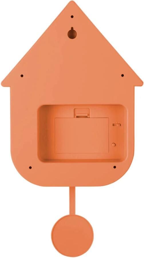 Karlsson Wandklok Modern Cuckoo Oranje 21 5x8 5x41cm - Foto 3