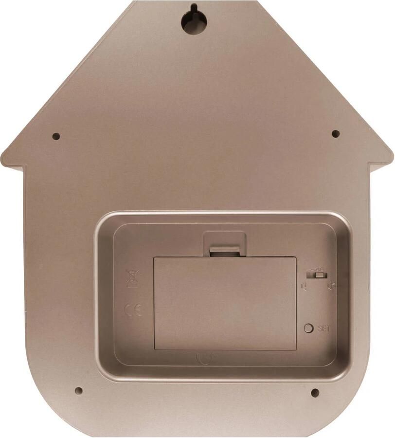 Karlsson Wall Clock Modern Cuckoo Metallic - Foto 2