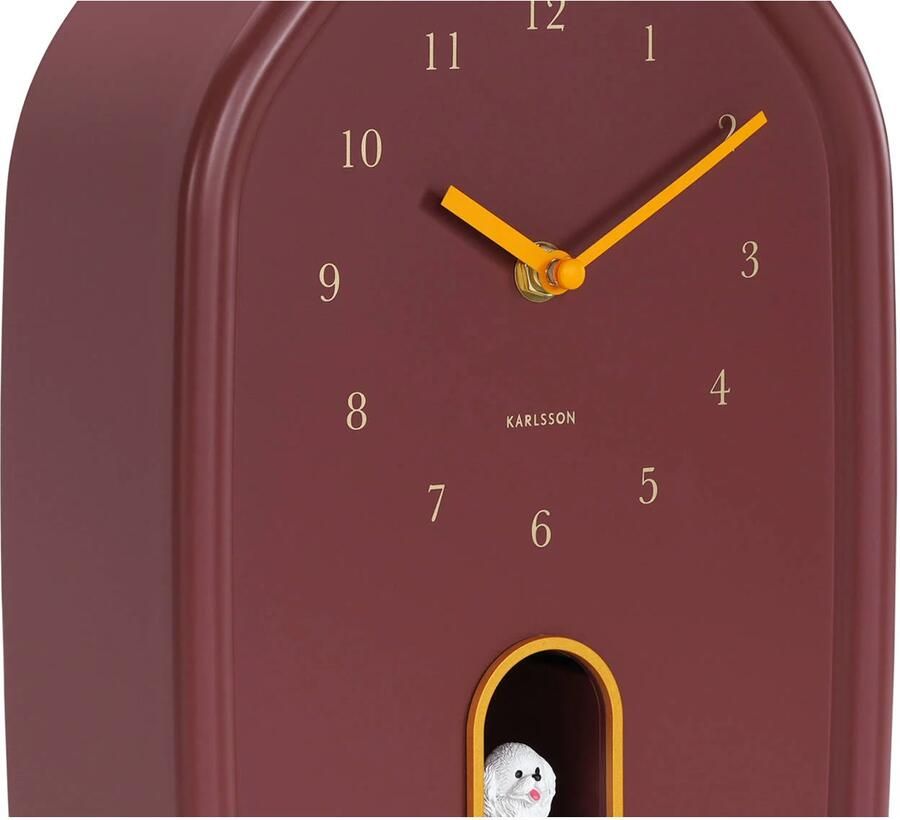 Karlsson wandklok Modern Doggy