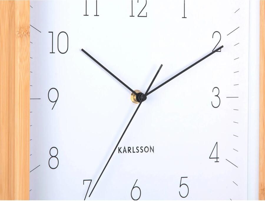 Karlsson wandklok Neat Cuadrado - Foto 3