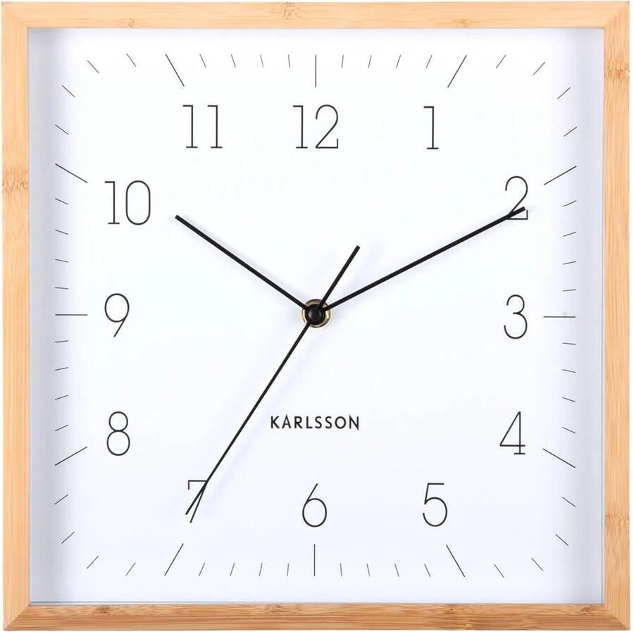 Karlsson wandklok Neat Cuadrado - Foto 2