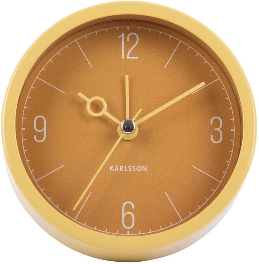 Karlsson wekker Monocle (Ø9.2 cm)