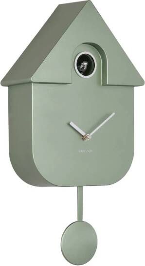 Karlsson Klokken wandkllok Modern Cuckoo Metallic