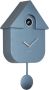 Karlsson Wall Clock Modern Cuckoo Metallic - Thumbnail 1