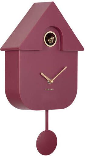 Karlsson wandklok modern cuckoo oro